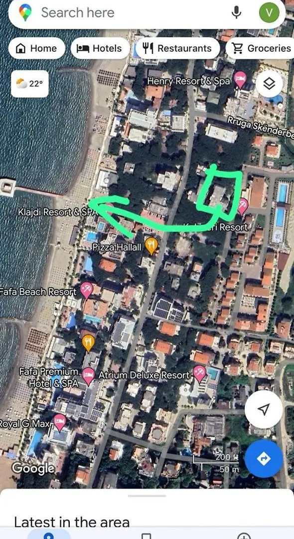Samenda Apartment Golem  0*, Golem (Tirana) Albánie